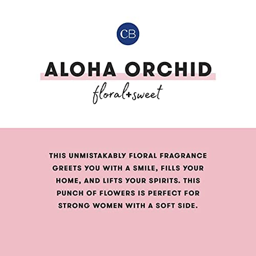 Capri Blue Aloha Orchid Scented Candle - Blue Mini Tin Jar Candle - Luxury Aromatherapy Candle with Soy Wax Blend (3 oz) - Image 3