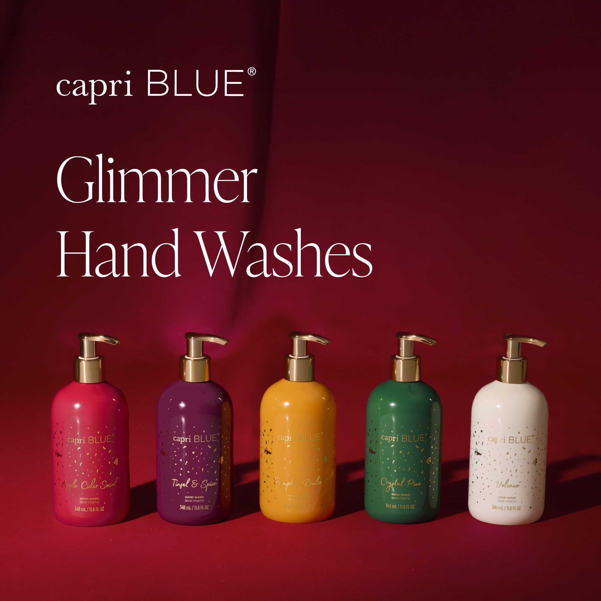 Capri Blue Large Moisturizing Hand Wash Soap - Liquid Hand Soap with Pump Bottle - Gentle & Hydrating Skin Care - Notes of Tropical Fruits & Sugared Citrus (Volcano, 11.8 fl oz) - Image 6