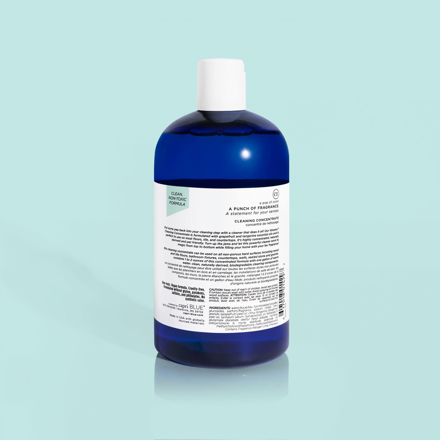 Capri Blue Volcano Cleaning Concentrate - Multi Purpose Cleaner - Cleaning Products Safe for Floors, Tile, Countertops & More - Vegan & Cruelty Free - Non-toxic Cleaning Supplies (16 fl oz) - Image 7